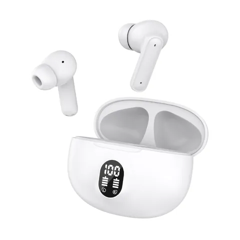 Audífonos Inalámbricos Budix BD-012 Blanco BD-S012 Blanco