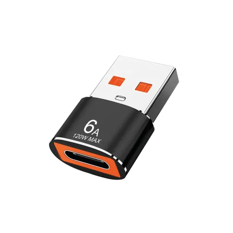 OTG Motomo Adaptador OTG Tipo C a USB Negro Adaptador OTG Tipo C a USB Negro