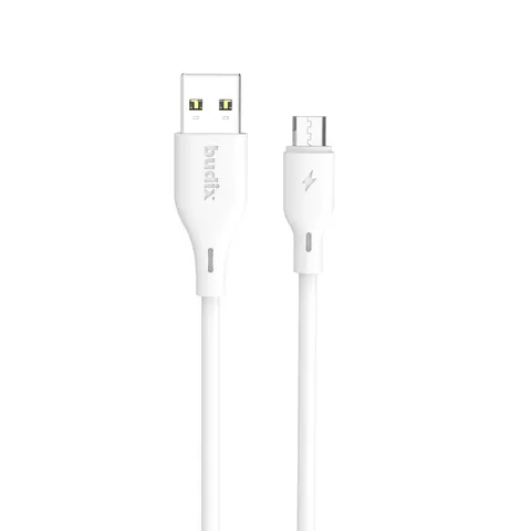 Cable Budix USB-A a Micro USB Budix 2.4A 1000mm Micro USB