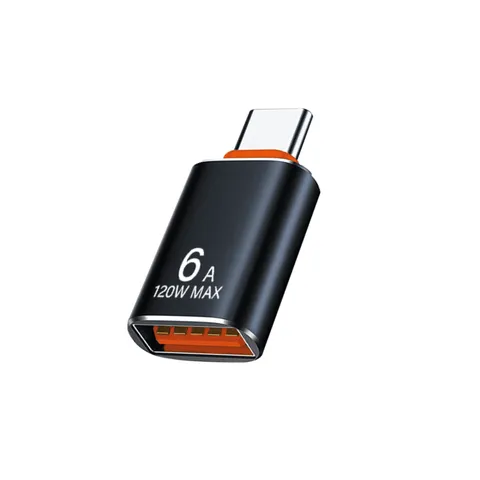 OTG Motomo Adaptador OTG USB a Tipo C Negro Adaptador OTG USB a Tipo C Negro