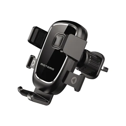 Soporte para Auto SOPAUT03 Pinza Ajustable 360° Motomo MO-03 Rejilla SOPAUT03