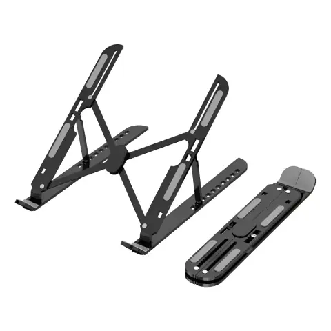 Soporte Notebook Aluminio Portatil Ajustable Y Plegable