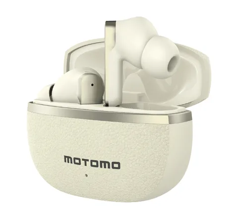 Audífonos In-ear Motomo MO-L225 ANC Crema Bluetooth Motomo MO-L225 BT TWS Crema