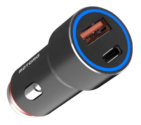 Cargador de Auto Motomo MO-CAR51 52.5W MO-CAR51 Dual USB PD 52.5W