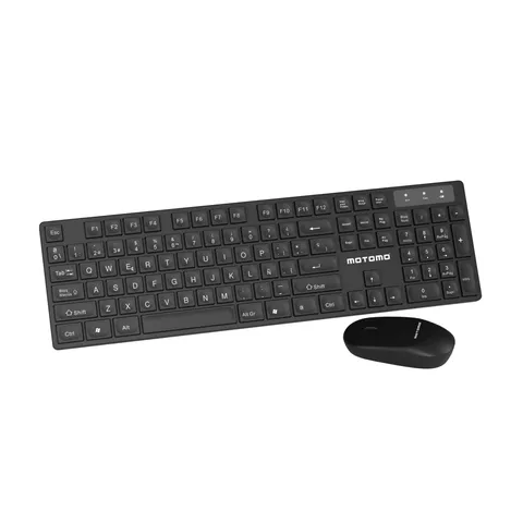 Kit Teclado y Mouse MO-18 Motomo MO18 Teclado Mouse Inalambrico