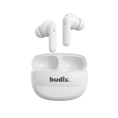 Audífonos Bluetooth Inalámbricos Motomo BU-Z010 Blanco Budix BU-Z010 BT Blanco