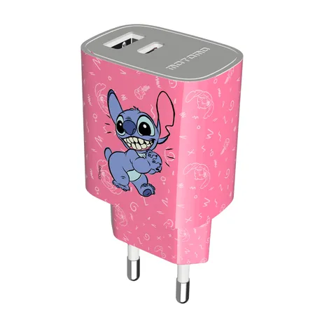 20W Disney Stitch Rojo Cable Tipo C 20W Disney Stitch Rojo Cable Tipo C